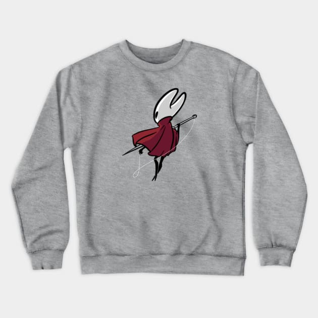 Hornet and her needle Crewneck Sweatshirt by Quimser